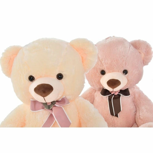 Teddy Bear DKD Home Decor Lasso Beige Brown Children's Bear 40 x 40 x