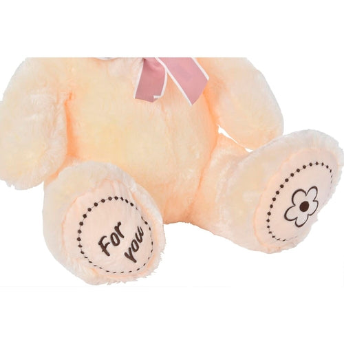 Teddy Bear DKD Home Decor Lasso Beige Brown Children's Bear 40 x 40 x