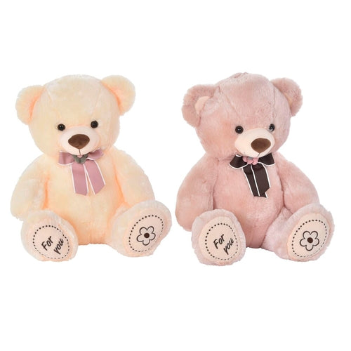 Teddy Bear DKD Home Decor Lasso Beige Brown Children's Bear 40 x 40 x