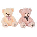 Teddy Bear DKD Home Decor Lasso Beige Brown Children's Bear 40 x 40 x